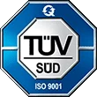 TÜV SÜD – ISO 9001 zertifiziert